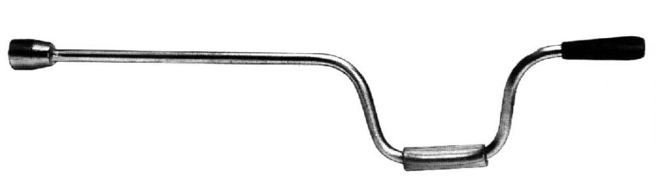 manovella 660mm - 201858.001 - piedini di supporto