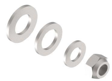 Set di viti leva del freno a mano - 208218.001 - Leva del freno a mano