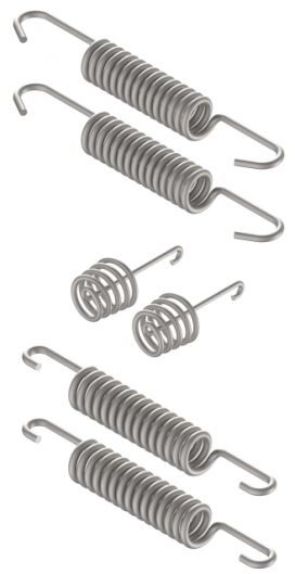 set di molle - 400725.001 - set di ganasce freno