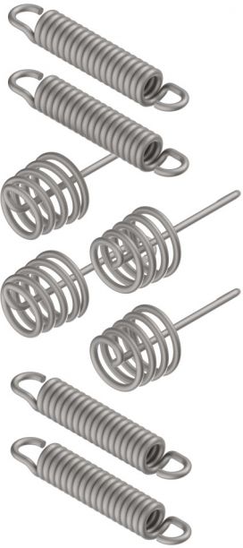 set di molle - 405977.001 - set di ganasce freno