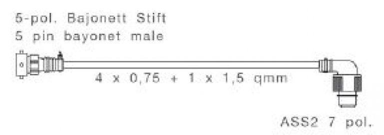 Adattatore sinistro a 5 poli - 408835.001 - Elementi di collegamento