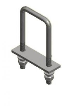 Kit di montaggio con supporto a U - 416849.001 - Scatole di stoccaggio