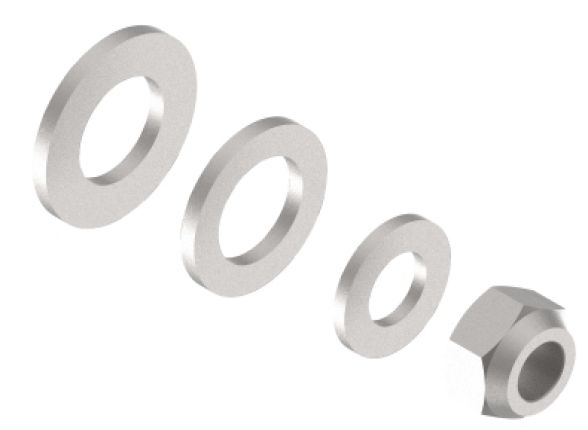 Set di viti leva del freno a mano - 208218.001 - Leva del freno a mano