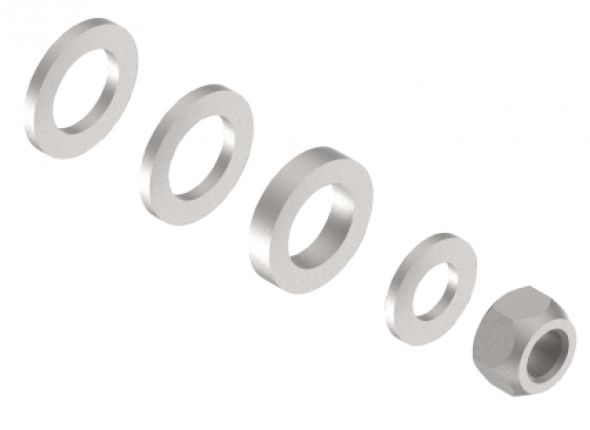 Set di viti leva del freno a mano - 208228.001 - Leva del freno a mano