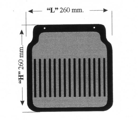 Rimorchio auto paraspruzzi - 400086.085 - paraspruzzi