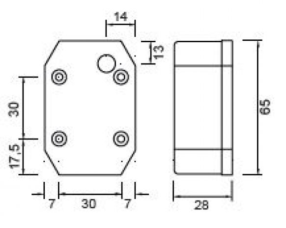 Flexipoint 1 - 402353.001 - Luci di posizione