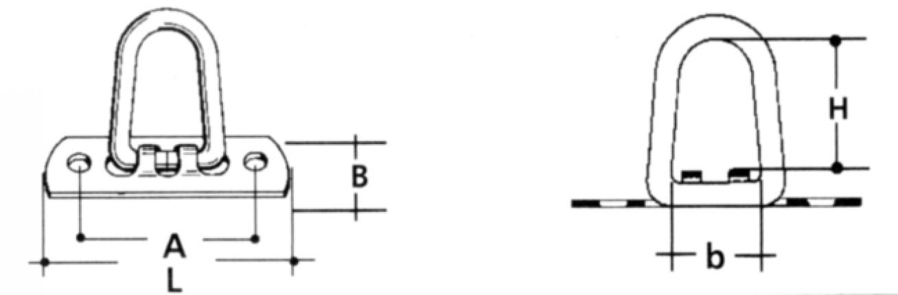 Crampo alla cintura - 403205.009 - Fissaggio del telone