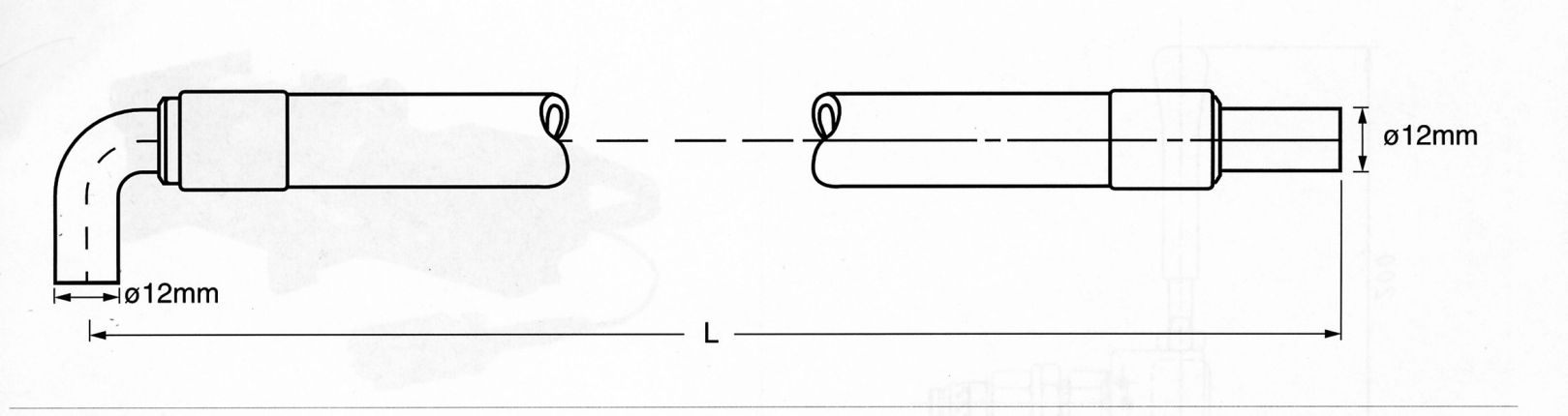 Tubo flessibile ad alta pressione - 404407.001 - Accessori per cilindri telescopici