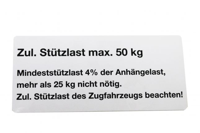 Piastra di carico di supporto per rimorchi auto - 404443.001 - piastre