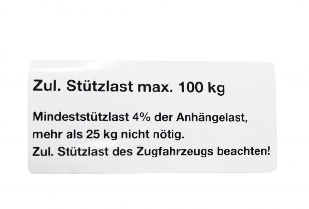 Piastra di carico di supporto per rimorchi auto - 404445.001 - piastre
