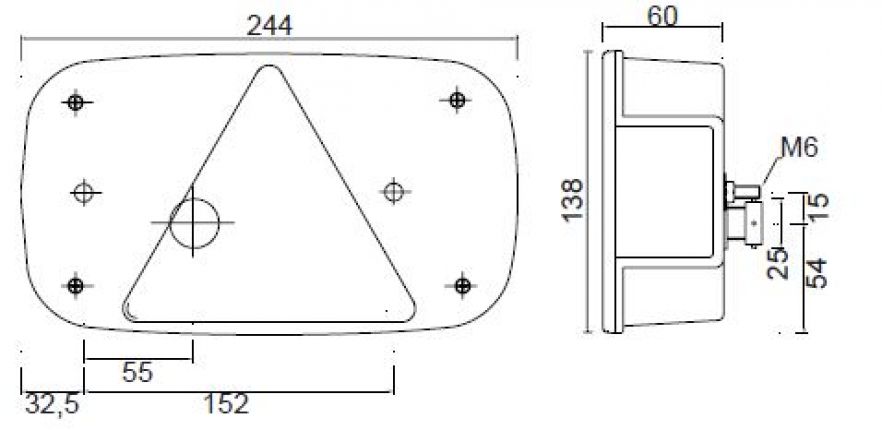 Multipoint 3 - 404494.001 - Fanali posteriori
