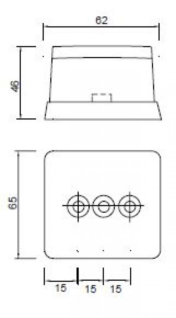 Sqaurepoint - 404522.001 - Luci di segnalazione laterali