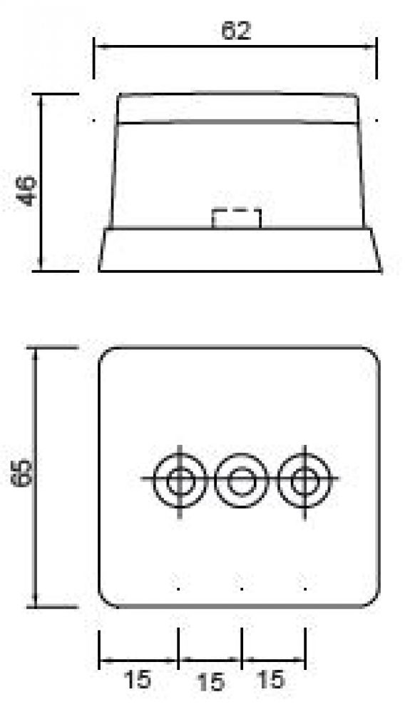 Punto quadrato - 404526.001 - Luci di posizione