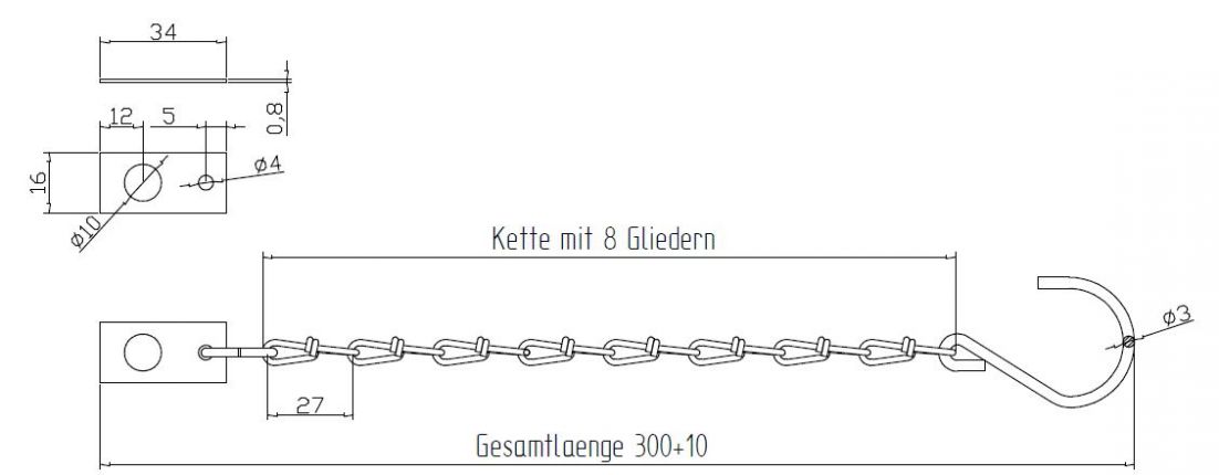 Catena di sicurezza - 405841.001 - Chiusure