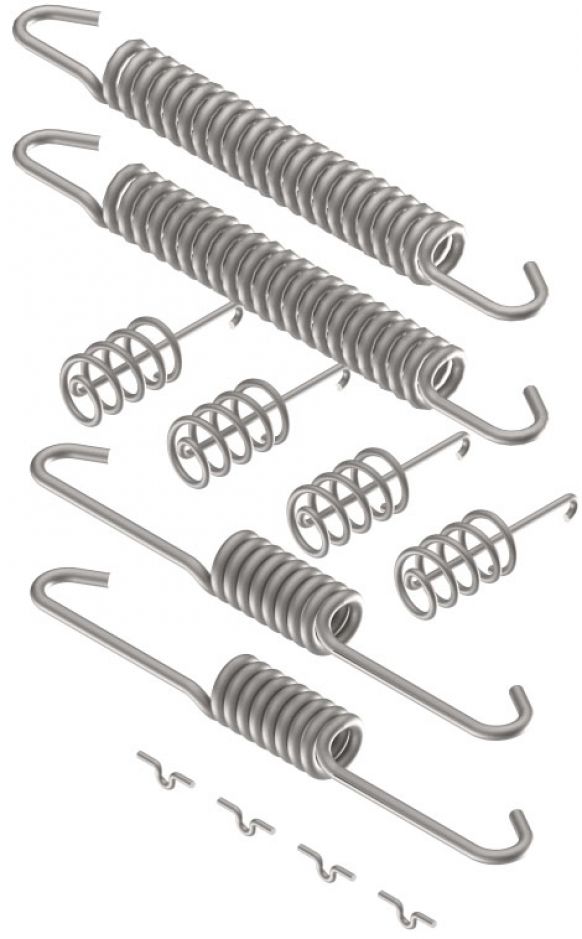 Set di molle - 406175.001 - Set ganasce freno