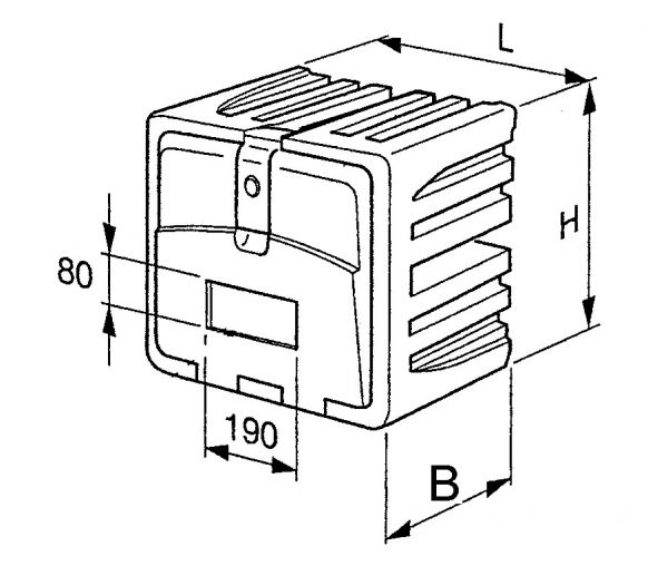 Scatola di stoccaggio - 407536.001 - Scatole di stoccaggio
