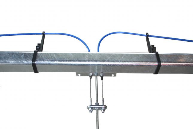 Supporto cavo per tubo dell'assale - 408202.001 - Tiracavi