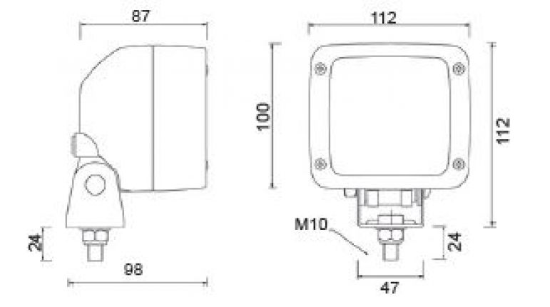 luce di retromarcia - 408798.001 - luce di retromarcia