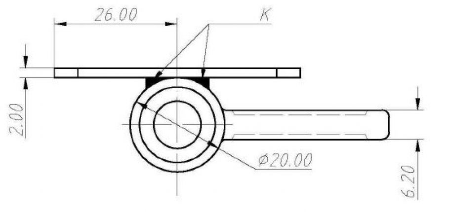 Serratura a chiavistello - 408972.001 - Serrature