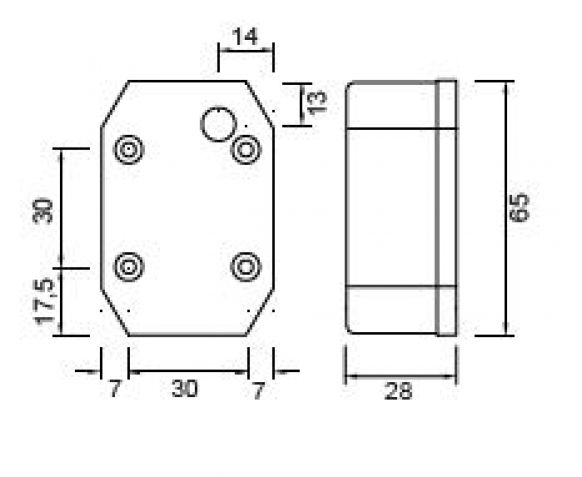 Flexipoint LED - 415777.001 - Luci di segnalazione laterali