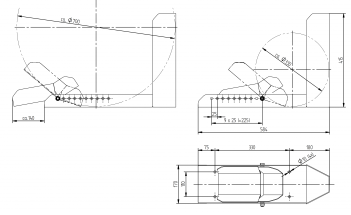 Cavalletto per motociclette con bilanciere - 418276.001 - Fusibili per motociclette