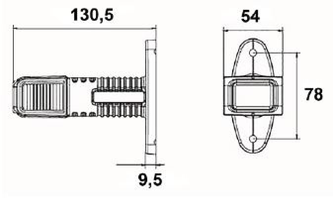 Superpoint 4 LED 12V/24V - 420310.001 - Luci di ingombro