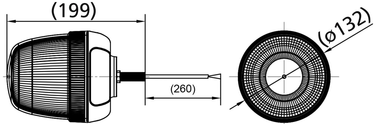 lampeggiante rotante LED high - 421450.001 - Lampeggiante rotante