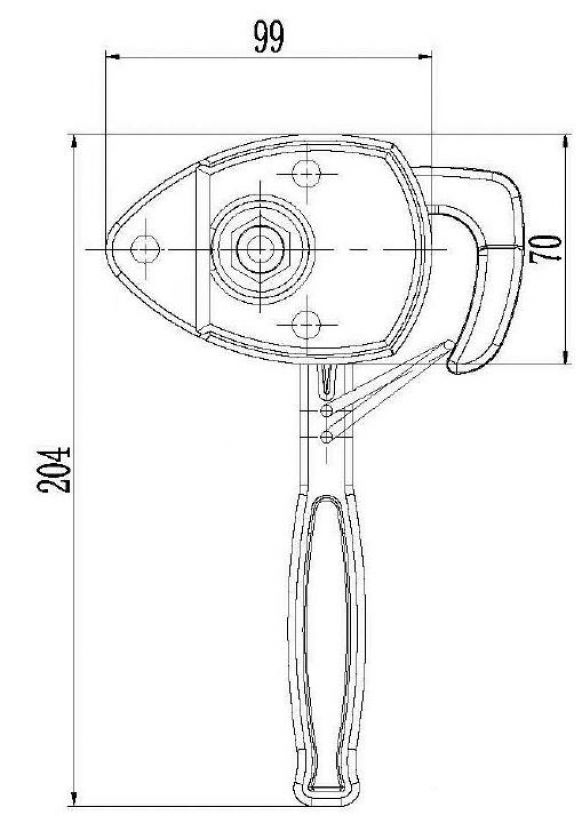 Blocco a leva angolare - 4803509X - Serrature